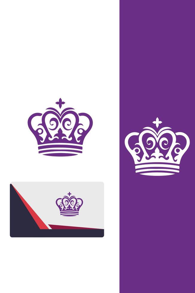 Imperial Majesty royal crown logo vector