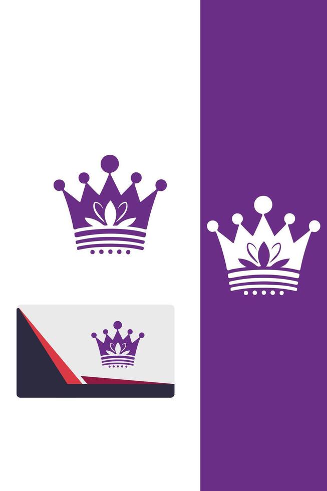 Regal Sphere royal crown logo vector