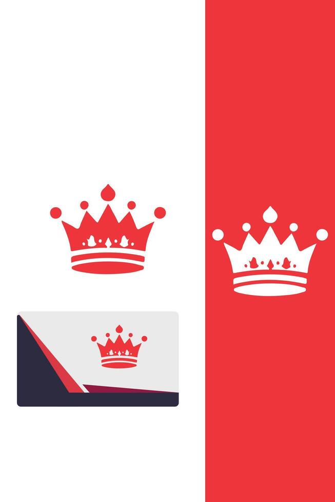 Regal Diamond royal crown logo vector