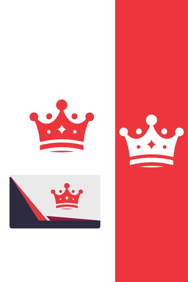 Golden Sovereign royal crown logo vector
