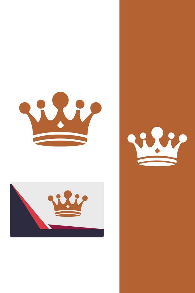 Radiant Diadem royal crown logo vector