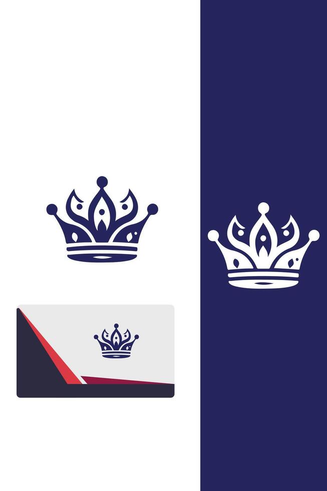 Noble Crest royal crown logo vector