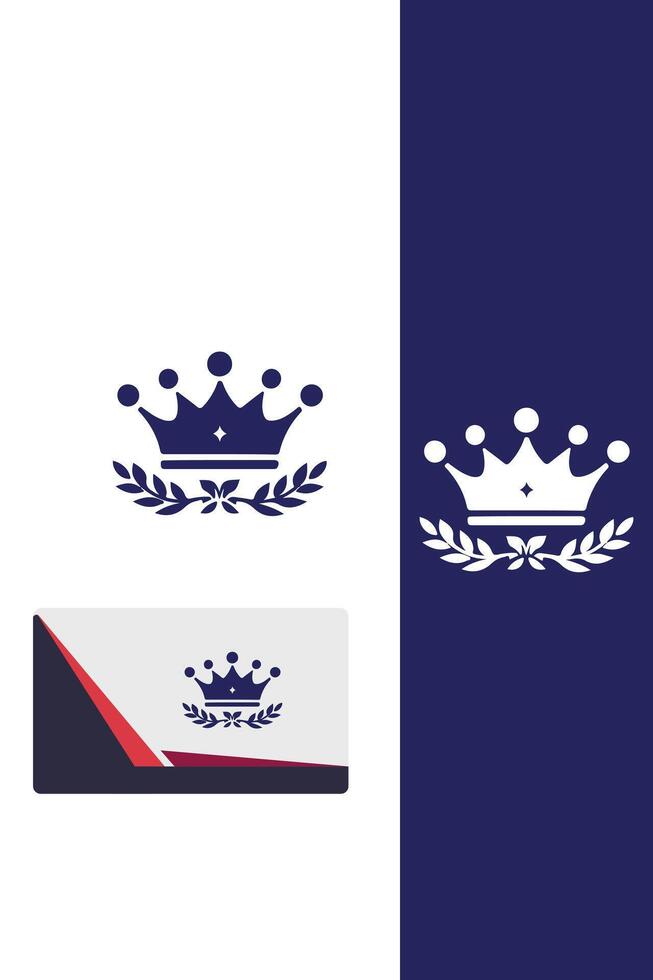 Kings Majesty royal crown logo vector