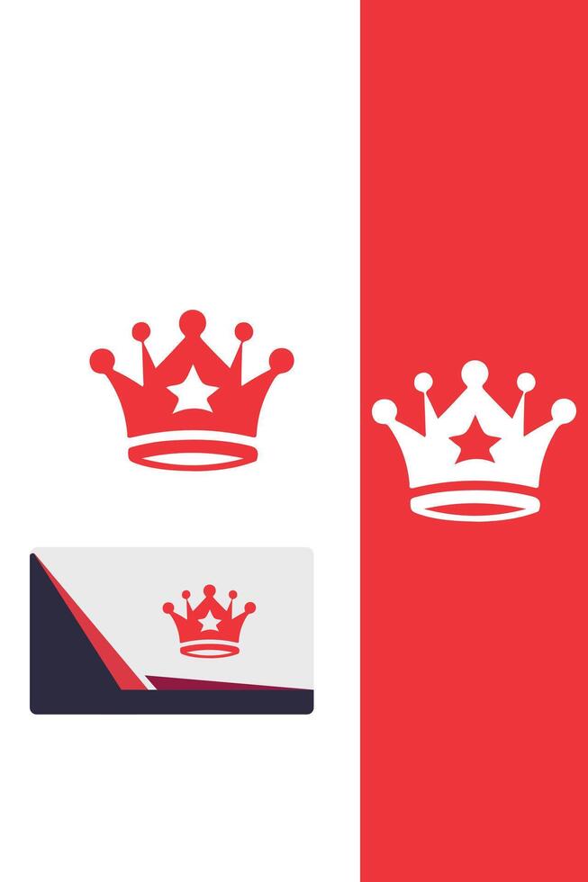 High Royalty royal crown logo vector