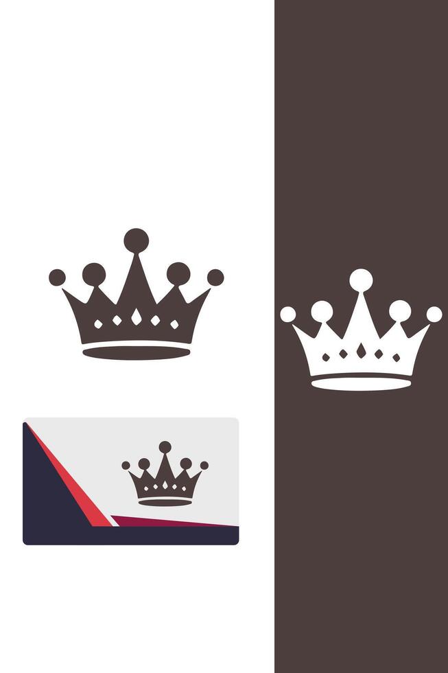 Crown of Fortune royal crown logo vector