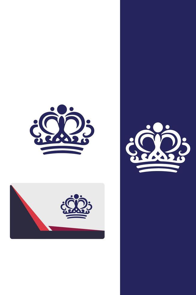 Royal Aura Royal Crown logo vector