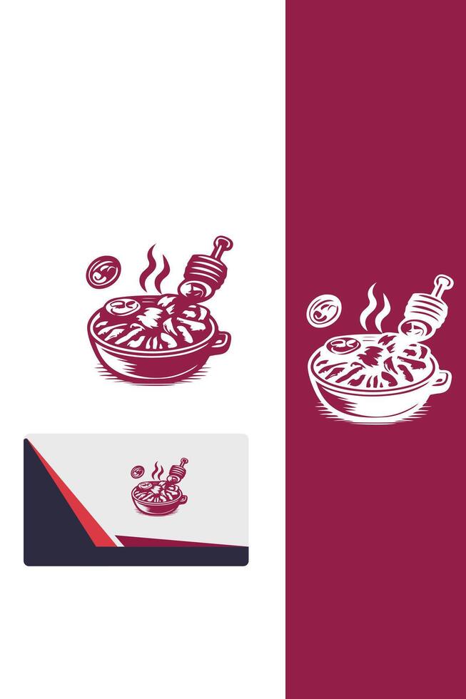 Frying Perfection Fry Cooking logo vector