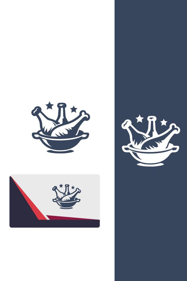 The Fry Spot Fry Cooking logo vector