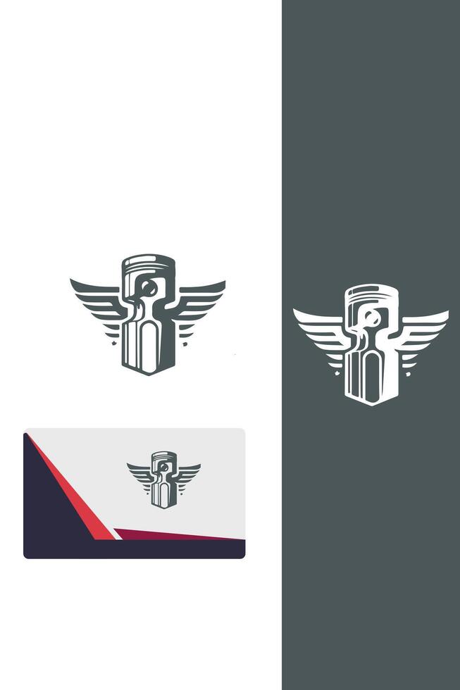 WingTorque Creations Piston Wings logo vector