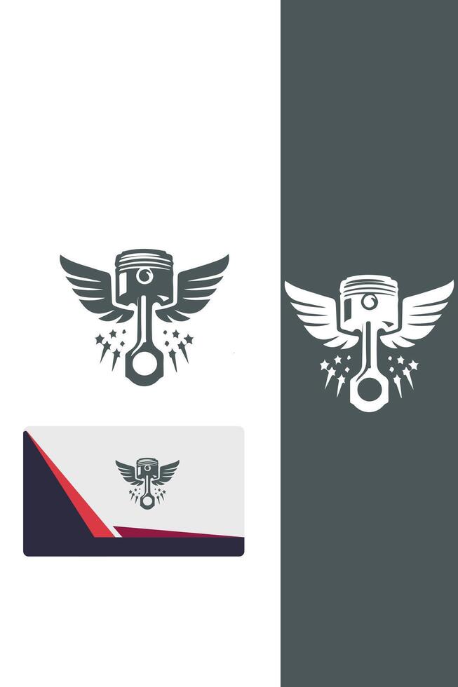 PistonWing Labs Piston Wings logo vector
