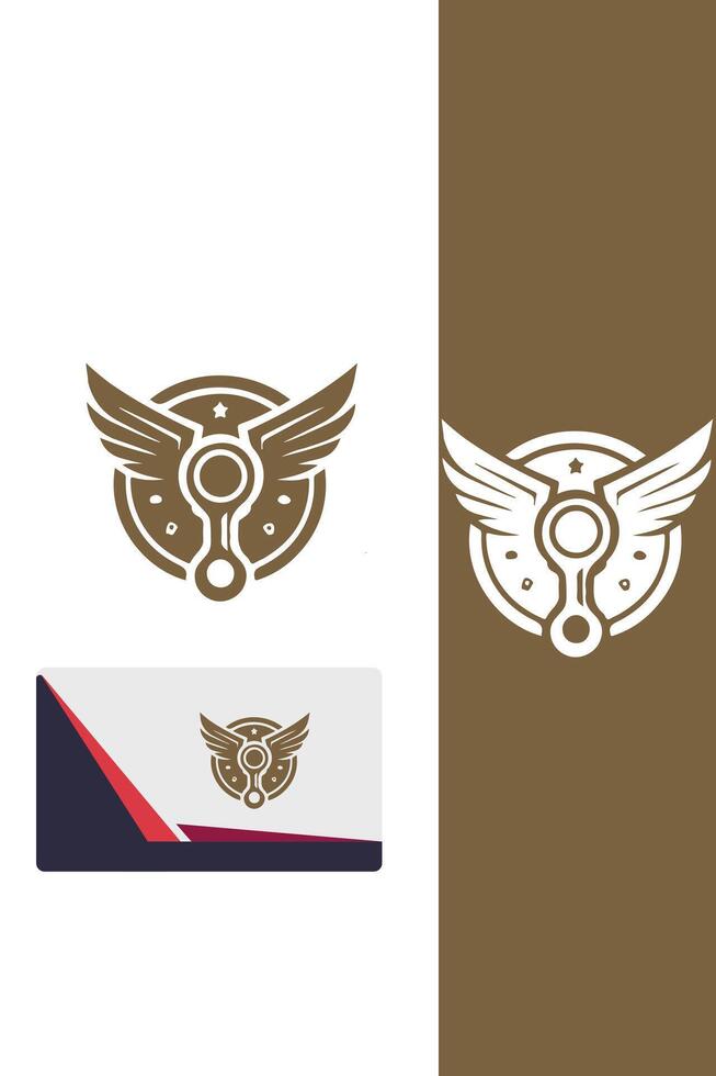 PowerWings Pistons Piston Wings logo vector