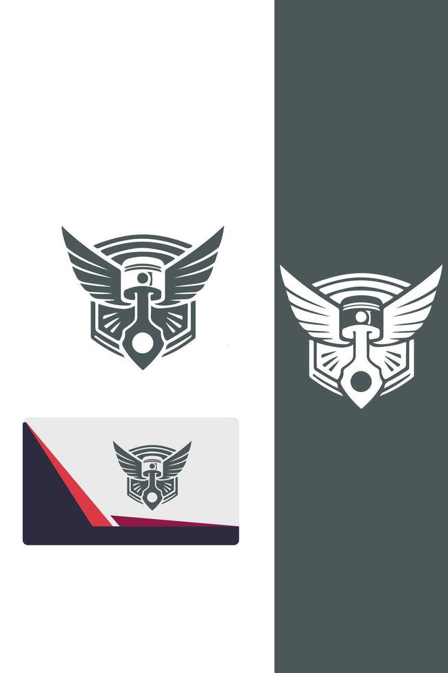 Piston Wings Express Piston Wings logo vector