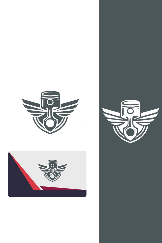 Jetset Wings Piston Wings logo vector