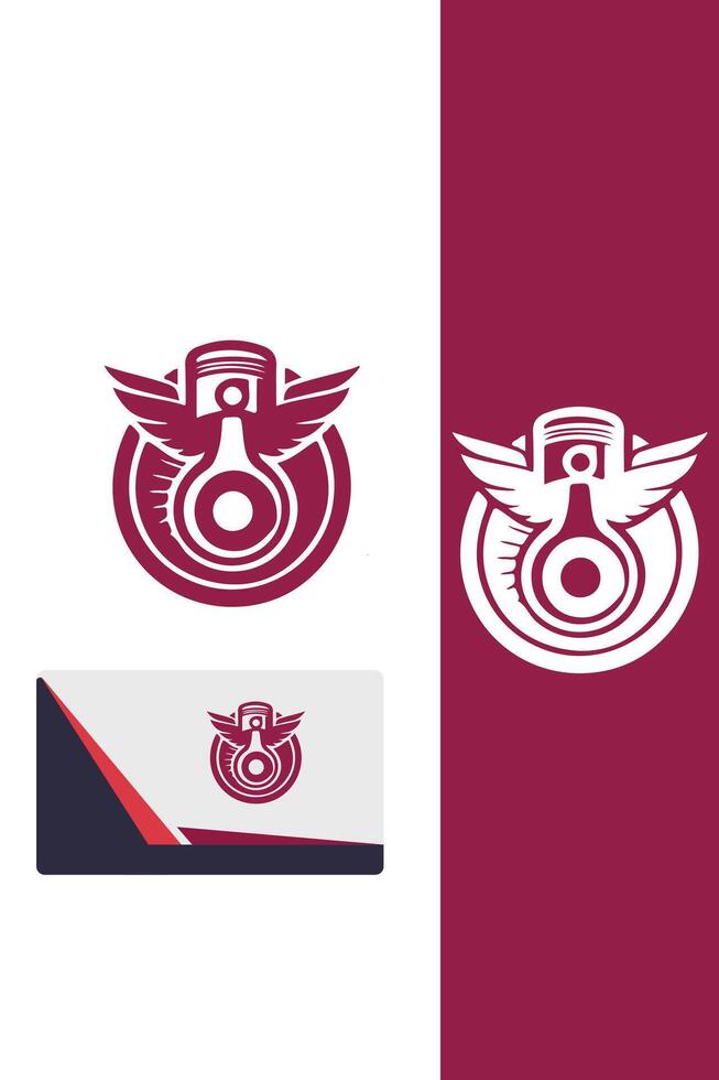 Aero Torque Wings Piston Wings logo vector