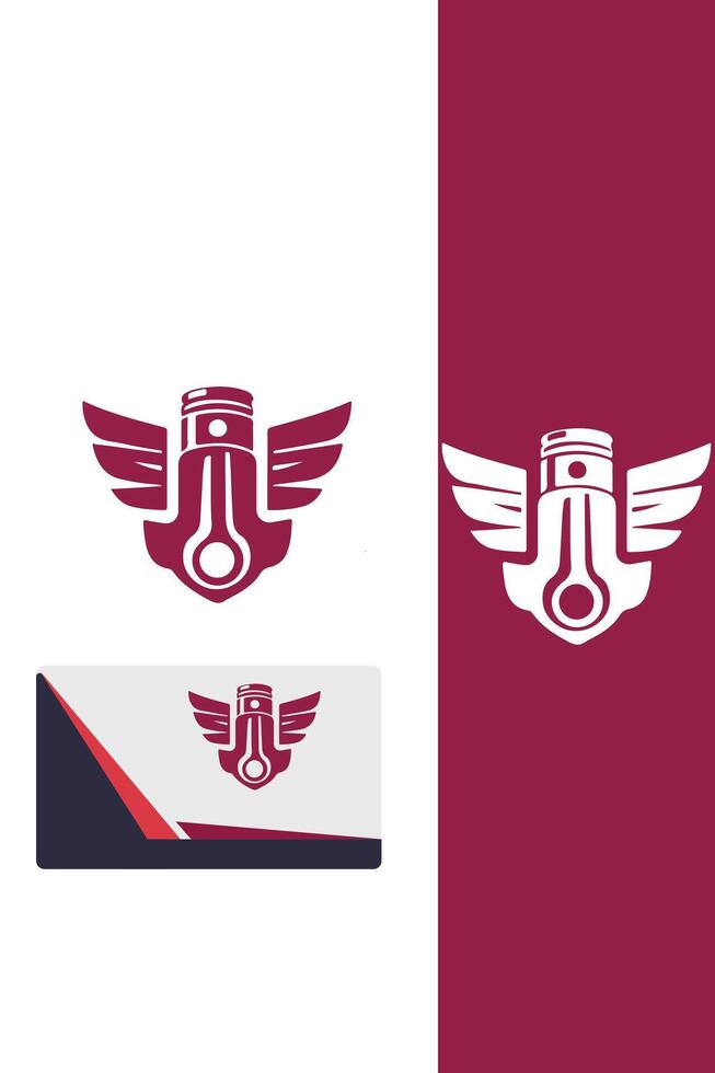 TurboWing Pistons Piston Wings logo vector