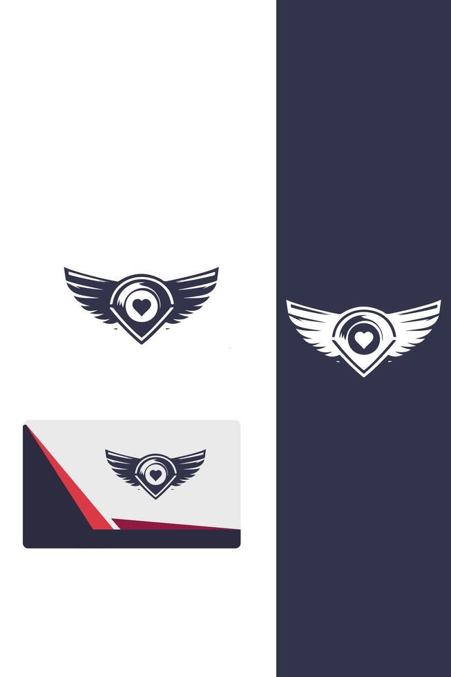 Piston Airforce Piston Wings logo vector