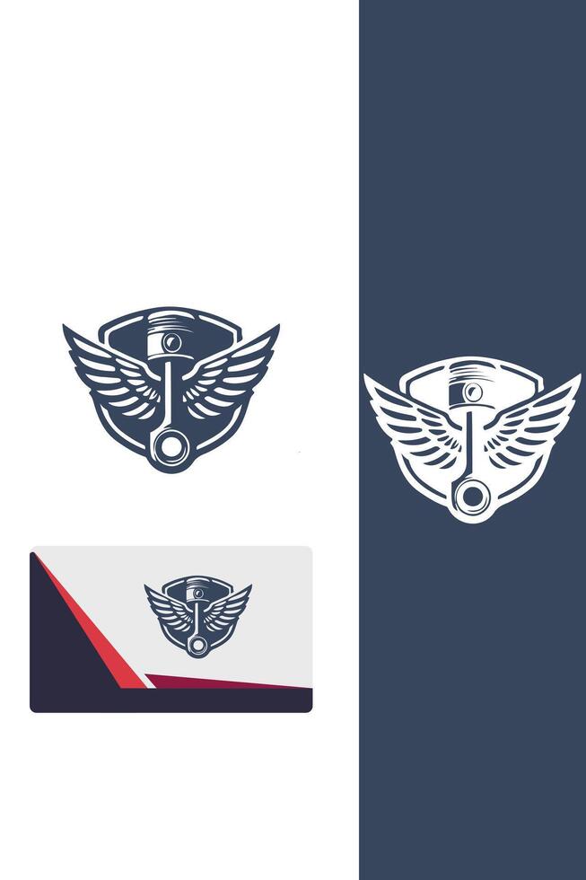 Turbo Air Wings Piston Wings logo vector