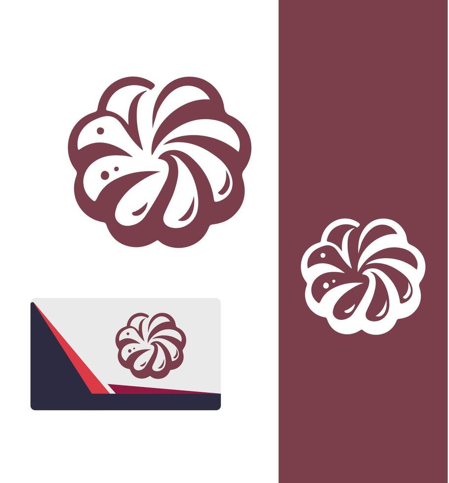 Croissant Boutique croissant logo vector