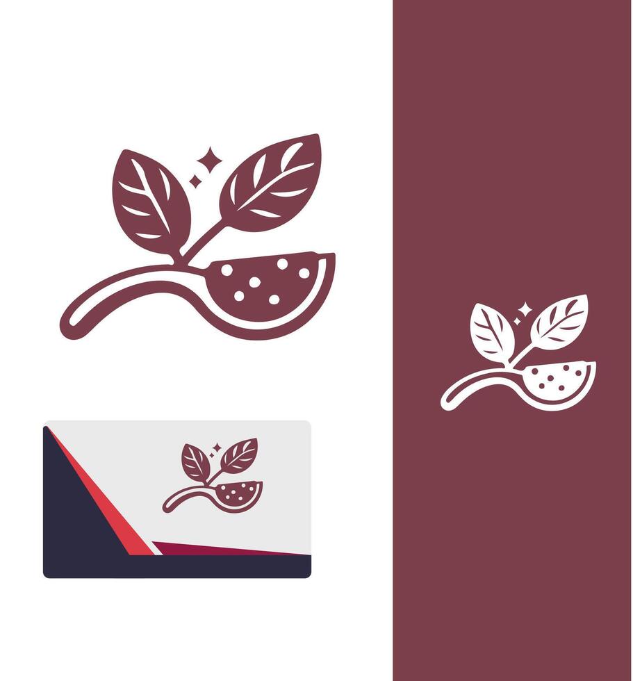 Pure Butter Croissant croissant logo vector