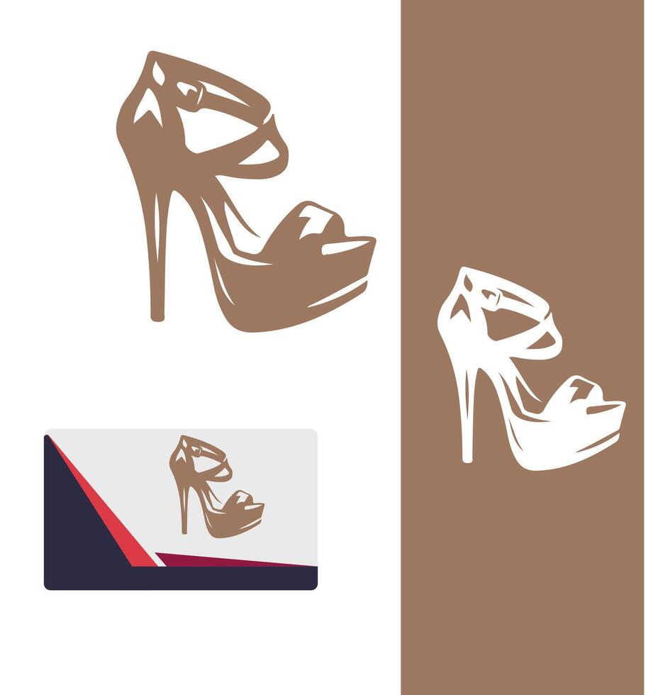 Luxe Stride Heels Logo vector