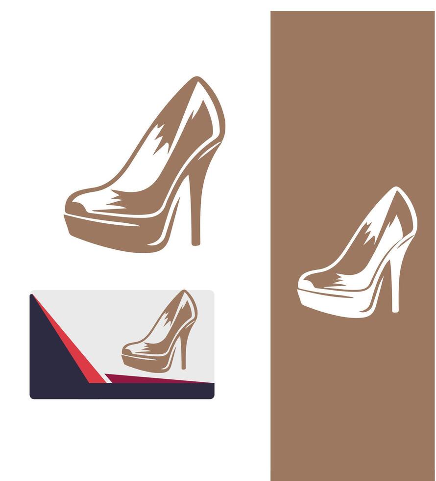 Vivid Stilettos Heels Logo vector