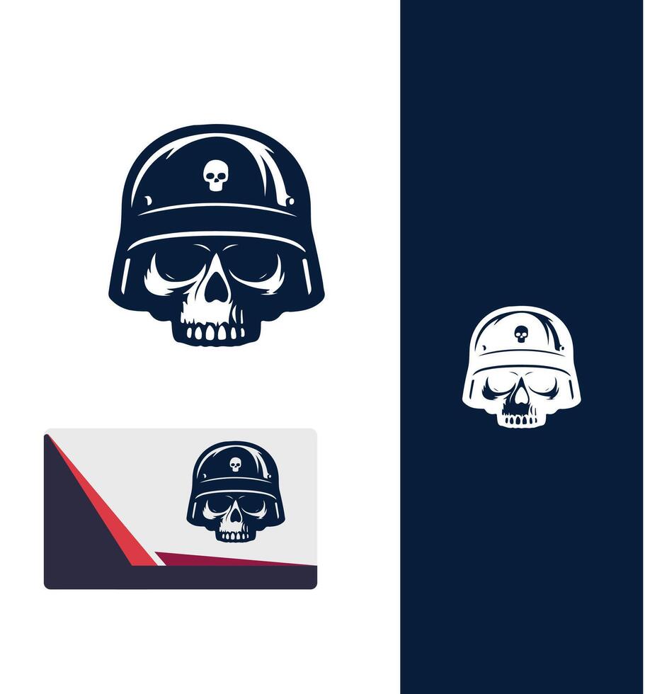 Skull Magic skull logo vector