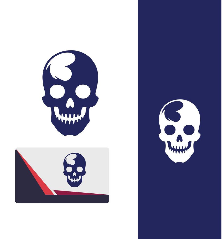 Skull Legion skull logo vector
