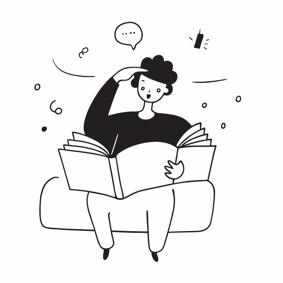 Candid Plus Size Model Reading a Book concept as A candid shot of a plus size model deeply engaged in a book while sitting on a comfortable couch The scene captures the quiet enjo pure vector