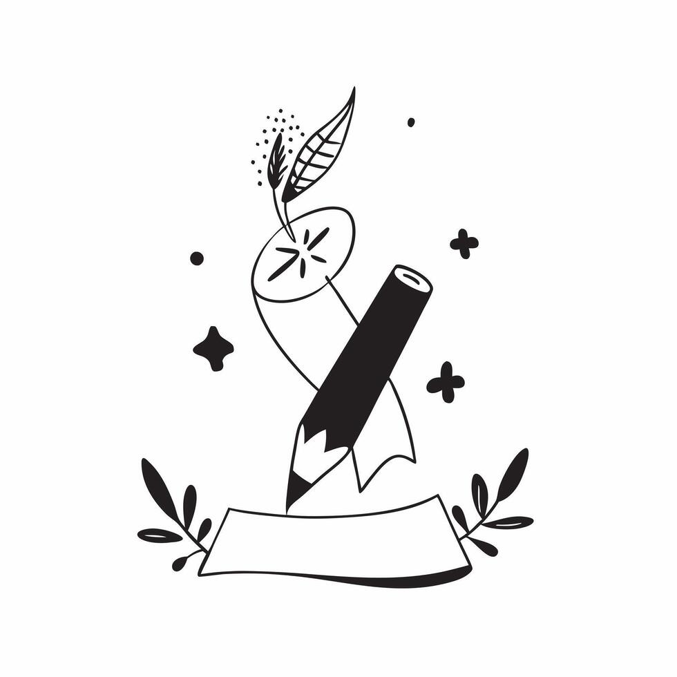 Flat Cempas chil Flower and Cross Isolated concept as A design featuring a cempas chil flower paired with a cross both isolated on a white background This clean illu pure vector