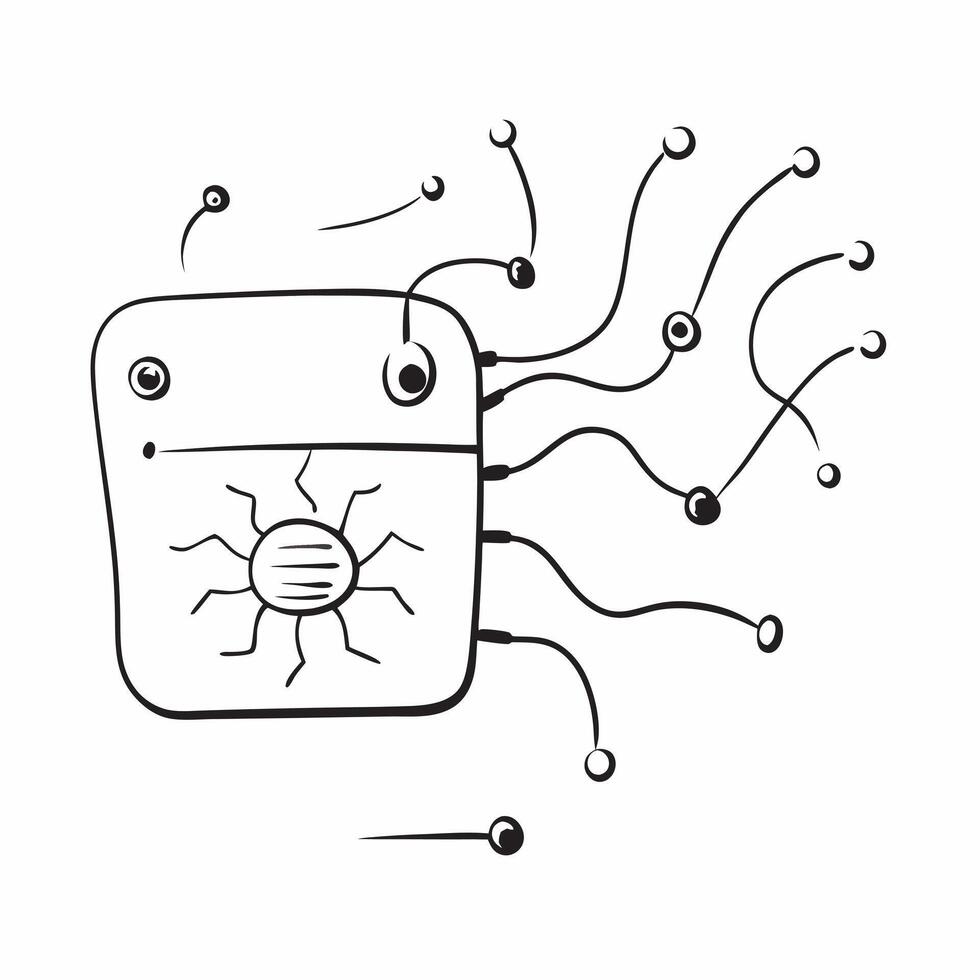AI inspired border with neural connections framing copy space concept as A border frame featuring AI inspired neural connections that surround a central copy space The neural path Cleans vector