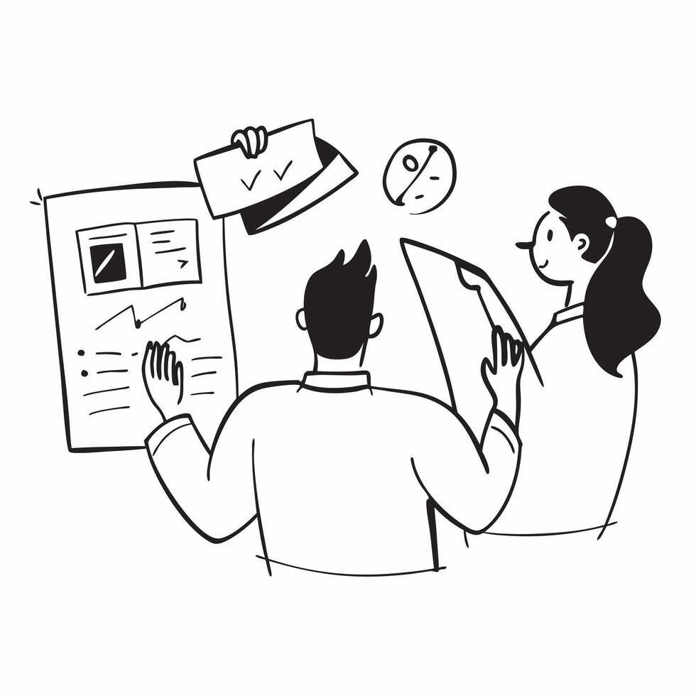 Candid shot of a marketing team planning a new campaign concept as A candid shot of a marketing team planning a new campaign with the camera focusing on the creative discussions an Cleans vector