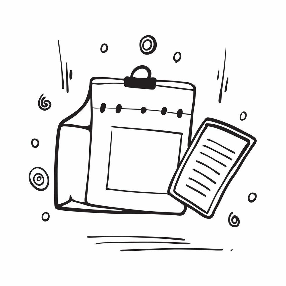 Flat Briefcase and calendar border frame with Event Planning text and copy space concept as A sleek border frame featuring a briefcase and calendar at opposite corners with the tex Cleans vector