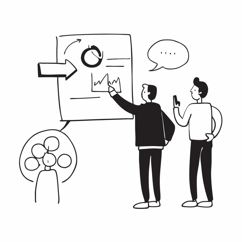 Flat Candid shot of a COO discussing operational changes with the team concept as A candid shot of a COO discussing operational changes with the team capturing the engaged and coll Cleans vector