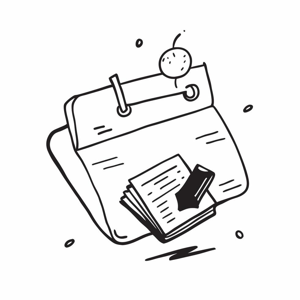 Flat Floating briefcase and pen with Content Creation text concept as A dynamic illustration featuring a floating briefcase and pen with the text Content Creation The desig Cleans vector