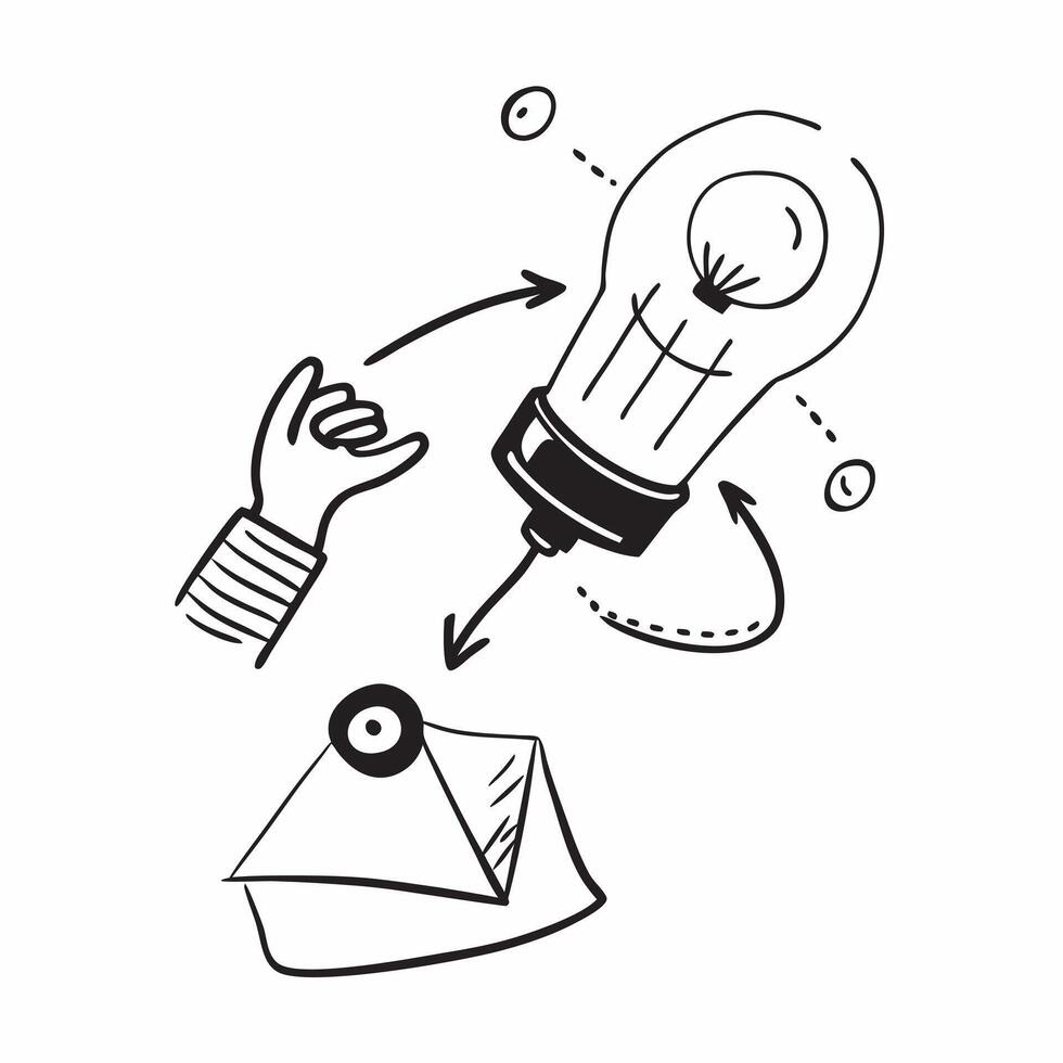 Flat Floating chart and light bulb with Marketing Innovation text concept as A dynamic design featuring a floating chart and light bulb with the text Marketing Innovation T Cleans vector