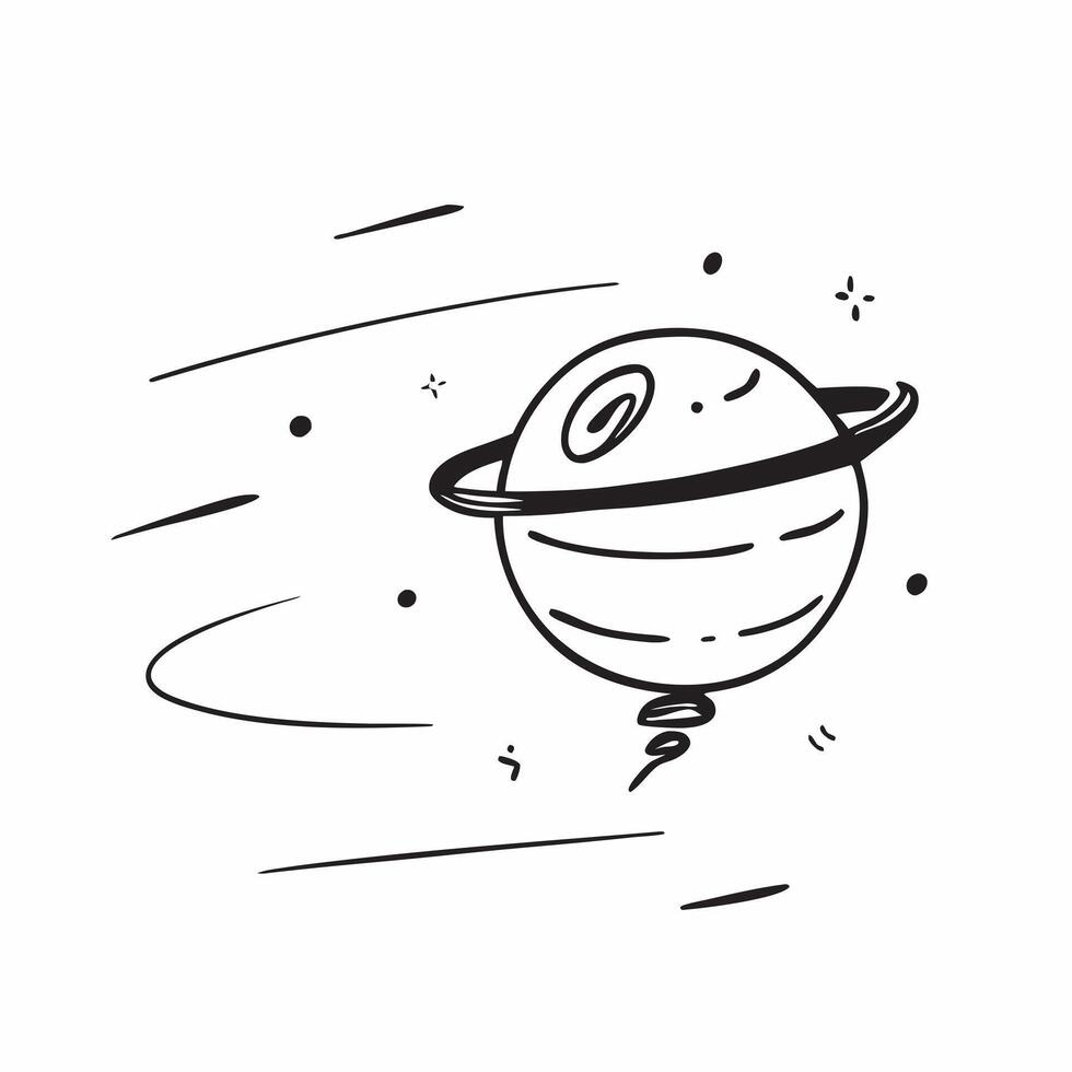 Flat Floating quantum sphere with light trails on an isolated white background concept as A glowing quantum sphere hovering mid air with light trails spiraling around it all set ag Cleans vector
