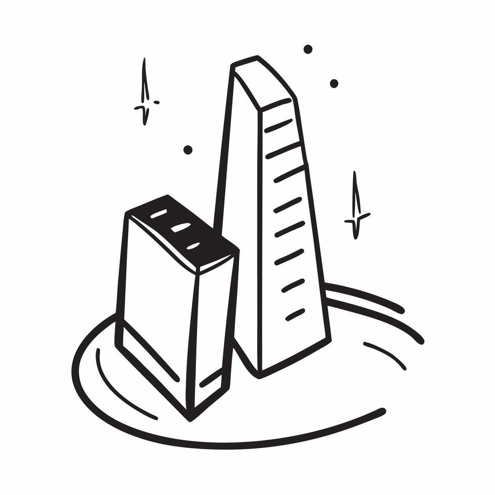 Flat Glossy background with a ladder leading to a glowing cityscape concept as A glossy background featuring a ladder leading up to a glowing cityscape representing the steps and e Cleans vector