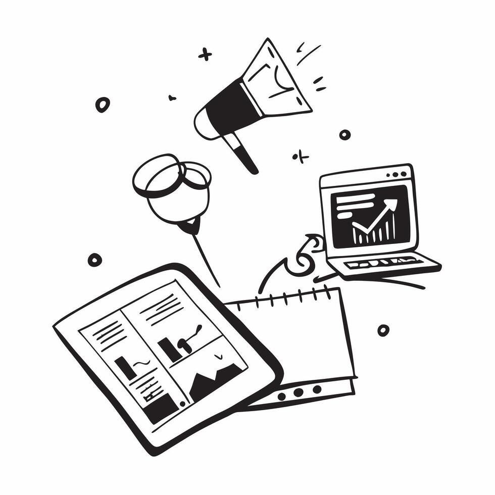 Flat Glossy desktop with a marketing calendar and digital tools concept as A close up of a glossy desktop surface featuring a marketing calendar digital tools and a tablet The ref Cleans vector