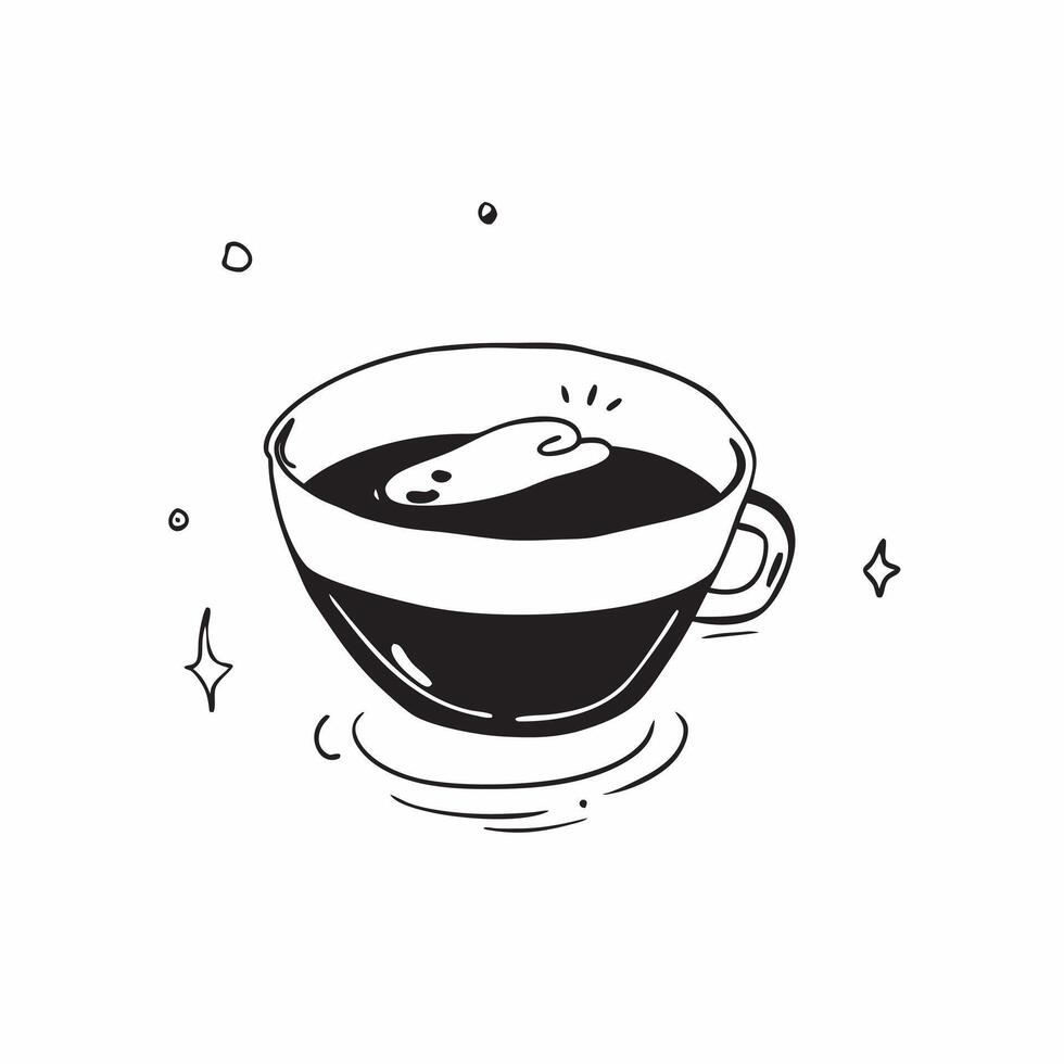 Flat Glossy mirrored surface with soft pastel colors and a coffee cup silhouette concept as A dreamy top down shot of a glossy mirrored surface with soft pastel colors and the silh Cleans vector