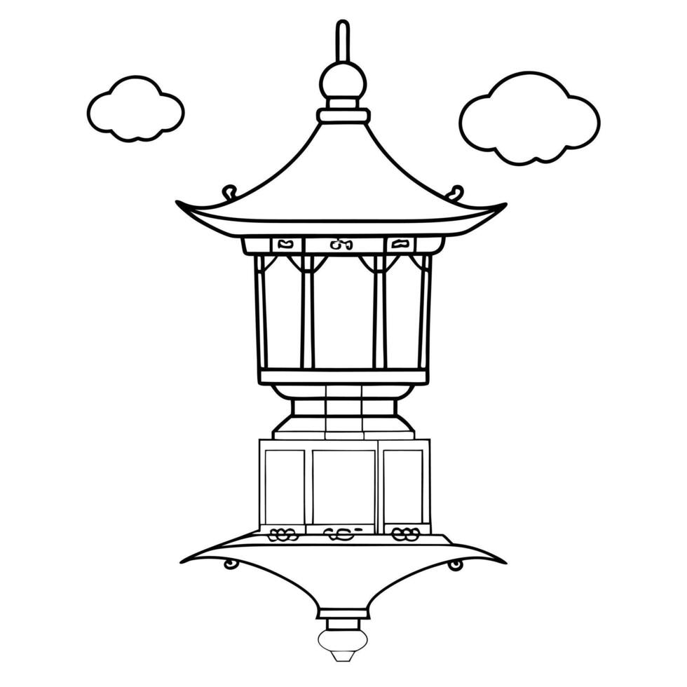Flat Glossy Mid Autumn Festival Lantern Display concept as A glossy background featuring an elaborate lantern display for the Mid Autumn Festival with reflections enhancing the int Cleans vector