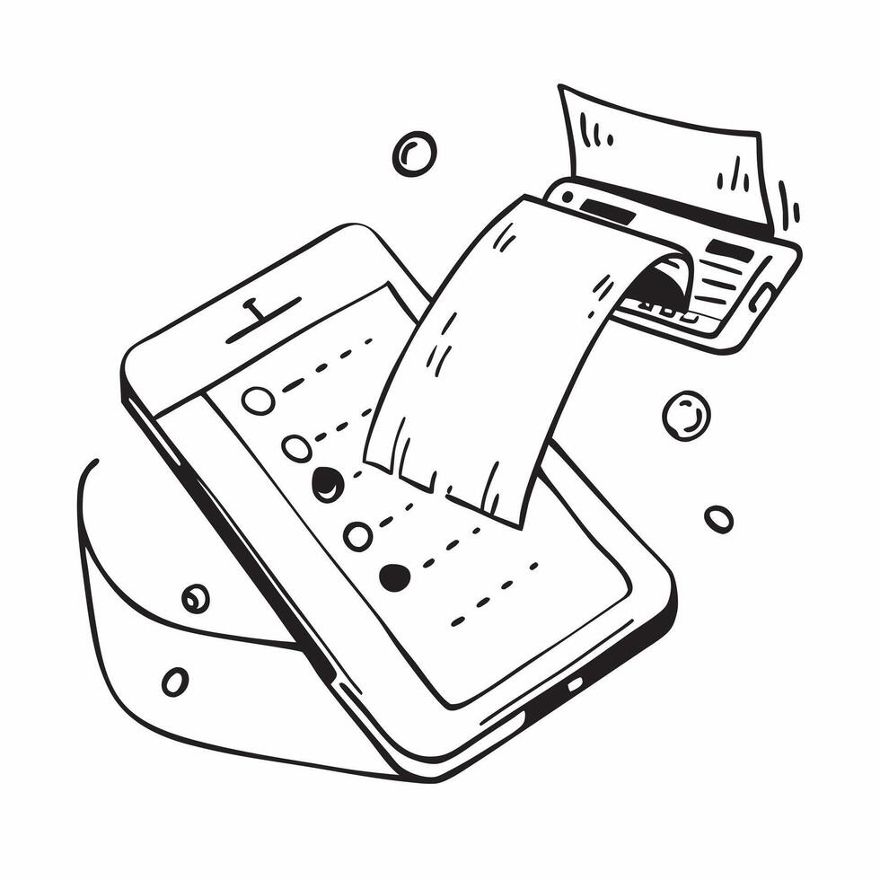 Flat Glossy smartphone with floating holographic coins and a calculator display concept as A straight on shot of a glossy smartphone with floating holographic coins and a calculato Cleans Set 4 vector