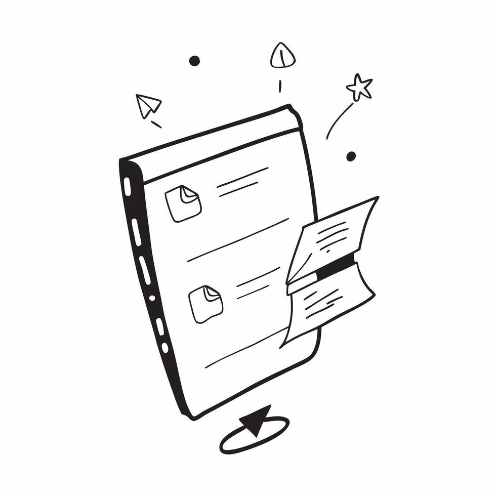 Flat Glossy tablet with holographic email campaign and customer segmentation concept as A illustration of a glossy tablet screen displaying floating holographic email campai Cleans vector
