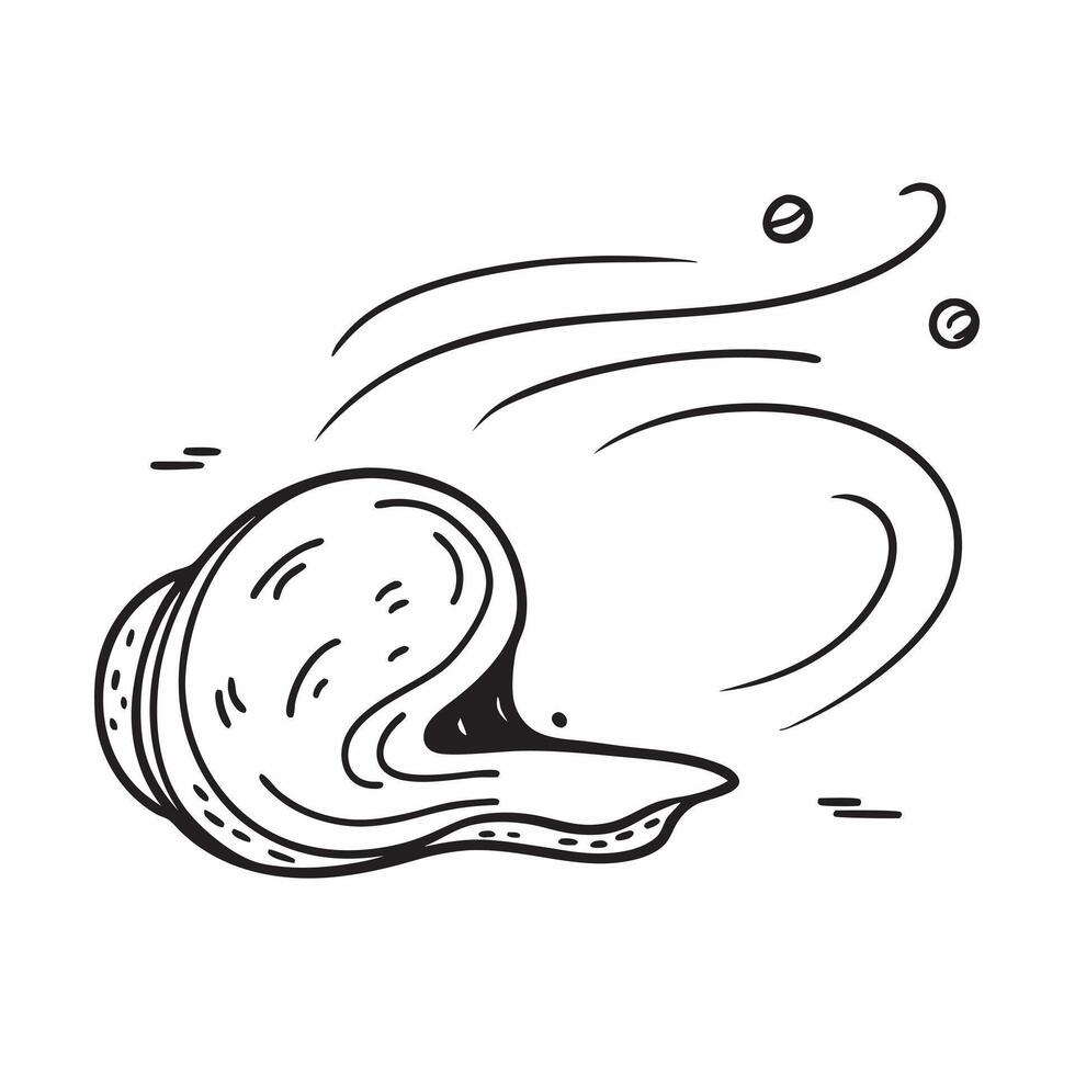 Floating Sand Particle with Abstract Wind Swirl and Copy Space concept as A single sand particle floats in mid air with an abstract wind swirl moving around it symbolizing the shif Cleans Set 3 vector