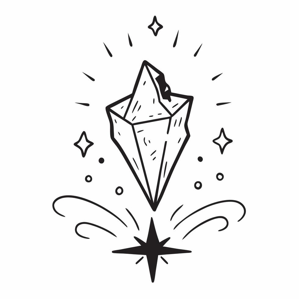 Floating Snowflake and Ice Crystal with Winter Whisper Text concept as A snowflake and ice crystal floating in mid air with Winter Whisper text at the bottom The elements are isol Cleans Set 3 vector