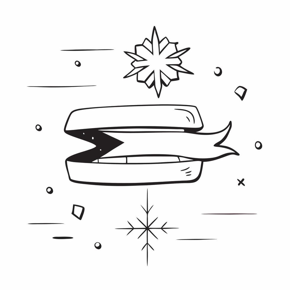 Floating Snowflake with Abstract Freeze Effect and Copy Space concept as A snowflake drifts in mid air with an abstract freeze effect swirling around it symbolizing the quiet still Cleans Set 3 vector