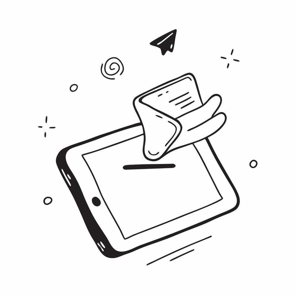 Glossy tablet with a floating holographic teacup and abundant copy space concept as A shiny tablet is centered on a white background with a holographic teacup icon floating gracefu Cleans vector