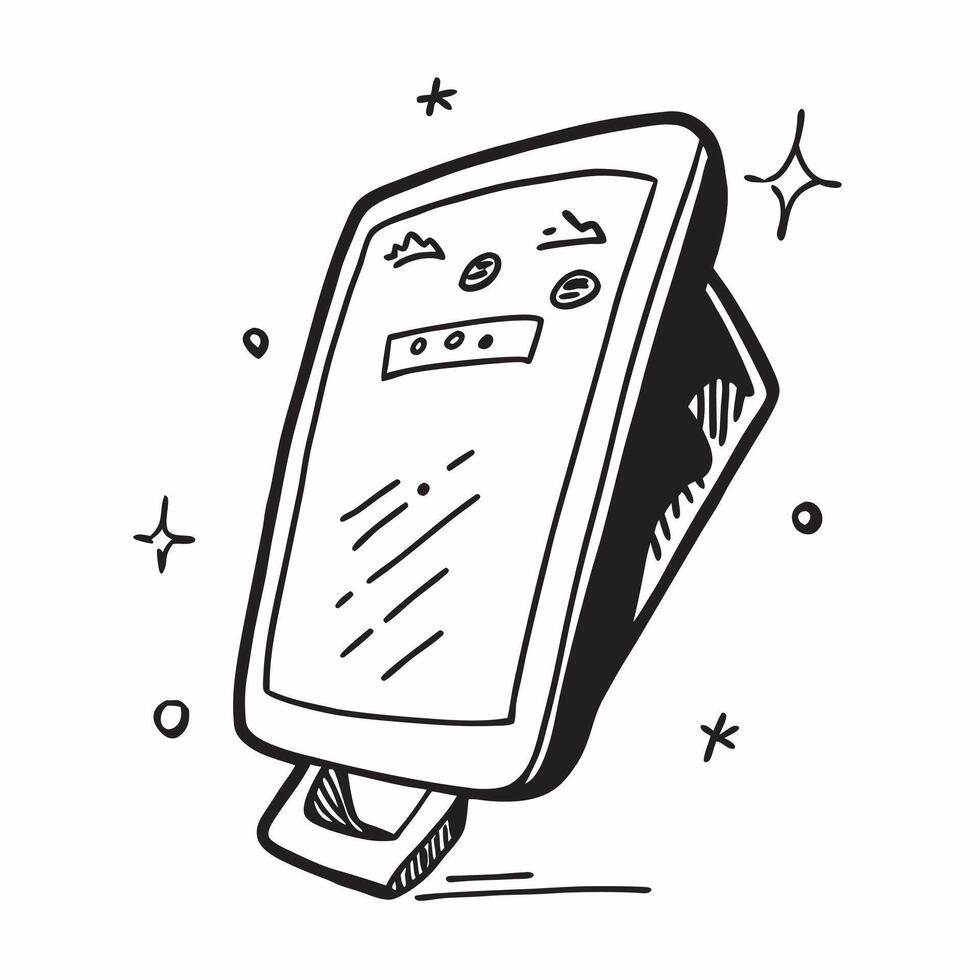 Smart mirror with holographic daily planner copy space on the side concept as A side angle shot of a smart mirror with a holographic daily planner floating on the surface The glos Cleans vector