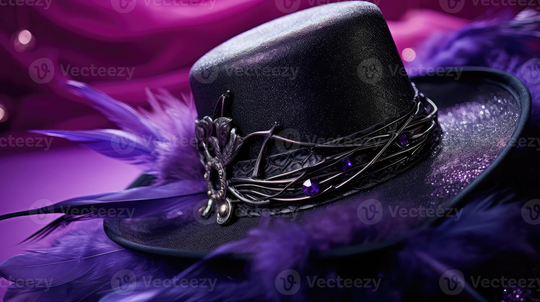 witch halloween purple background photo