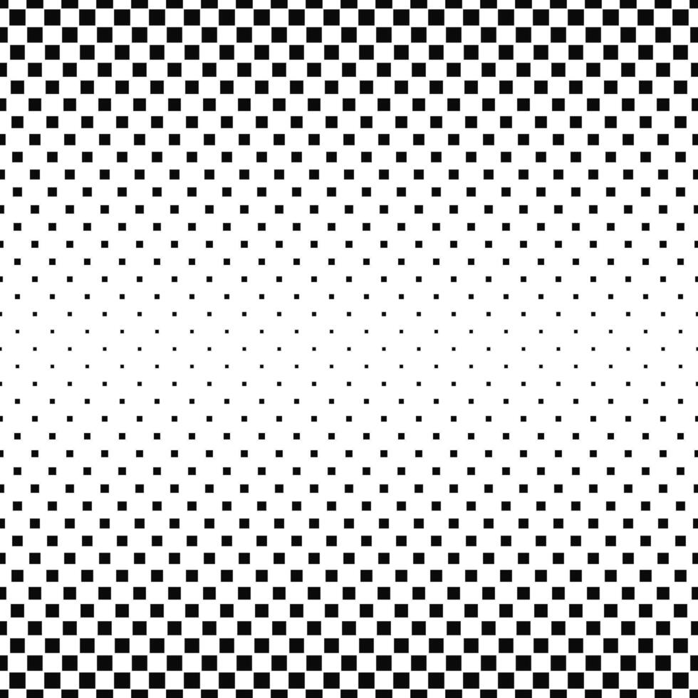Black and white square pattern background vector