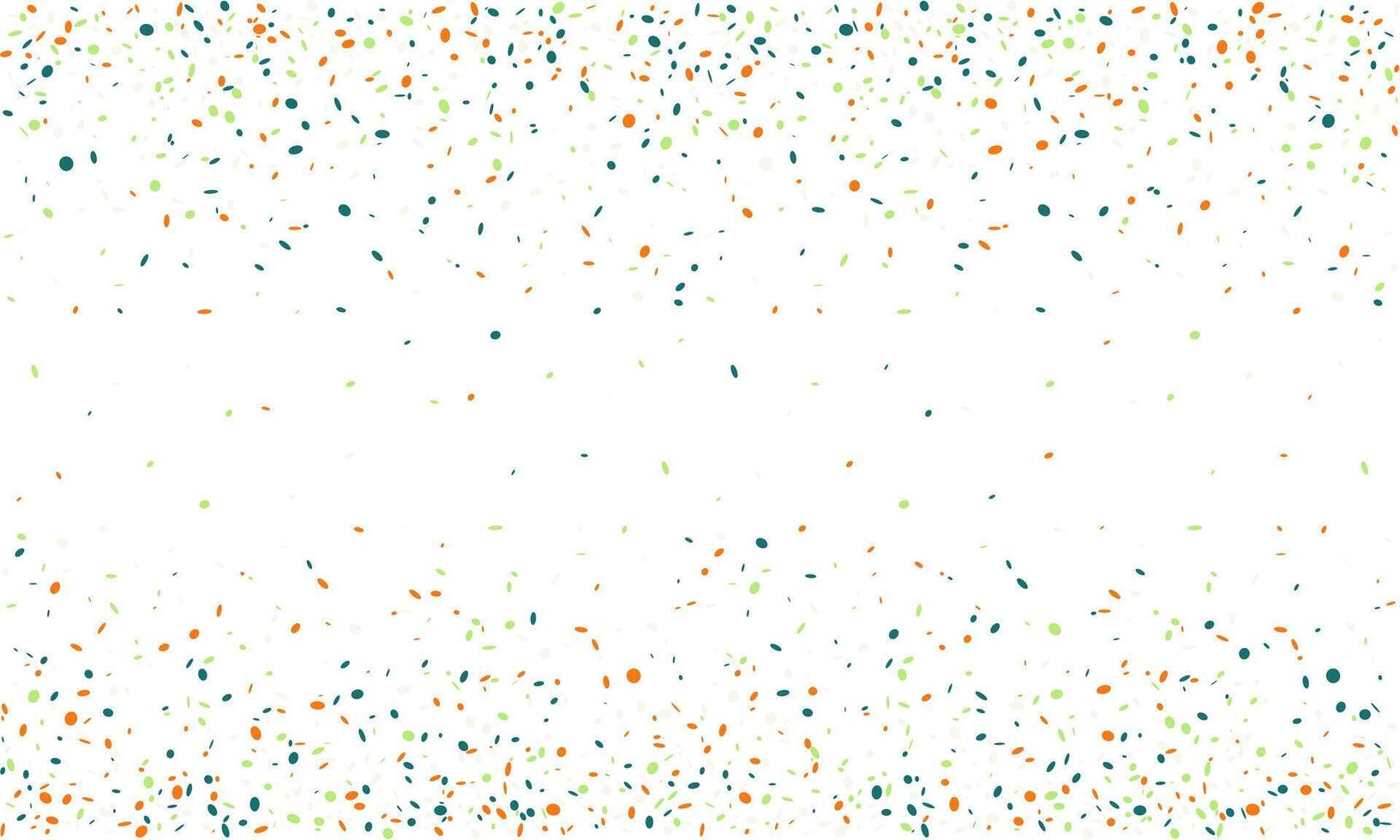 Vibrant confetti scatter on white background. Perfect for celebratory designs, cards, invitations, or website banners. Adds a festive, joyful touch to any project. vector